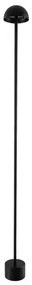 Balizador Led Aluminio Preto 6w 3000k 106cm Ip65 Cogu
