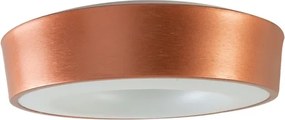 Plafon Led Sobrepor Redondo 16,8W 3000K Apollo - COBRE