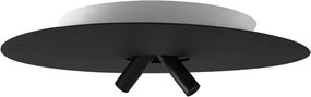 Plafon Led De Sobrepor Aluminio 25,36W 2700K Galileo - PRETO