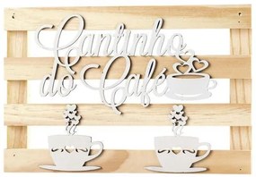 Placa Decorativa Cantinho do Café