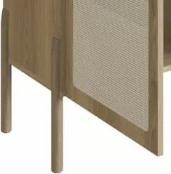 Balcão Aparador Buffet Cantinho do Café Pés Madeira Arlo A10 Hanover -