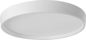 Plafon Led De Sobrepor Alumínio Branco 81w 3000k Dome