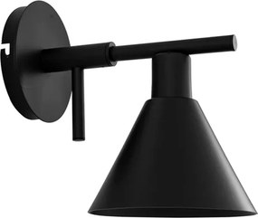 Arandela Aluminio Preto Madri