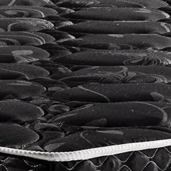 Colchão Box Casal 138cm Molas Ensacadas Bonnel Perola Negra Preto - Ga