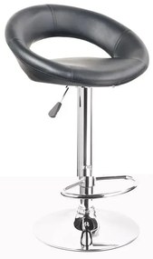 Banqueta Estofada Lux com Regulagem Preto L15 - Gran Belo