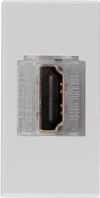 Modulo Tomada Hdmi Plastico Branco Inova Pro