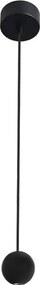Pendente Led Aluminio 5W 3000K Marionete - PRETO