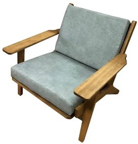 Poltrona Buriti Duna Grafite com Base Jatoba 93cm - 66013 Sun House