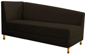 Recamier Valéria 160cm Lado Direito Corano Marrom - ADJ Decor