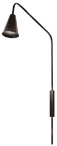 Arandela Choice Articulada 52X12X95Cm 1Xe27 - Old Artisan Ar-5560 (PRETO)