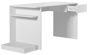 Mesa Gamer Escrivaninha Para Computador Monster Rubi Branca - Mobler