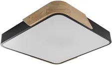 Plafon Led De Sobrepor Madeira Metal 96W