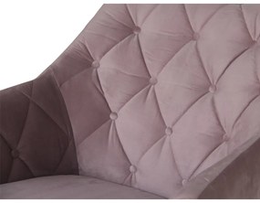 Kit 2 Poltronas Atena Decorativa Botonê Pés Palito Veludo Crepe