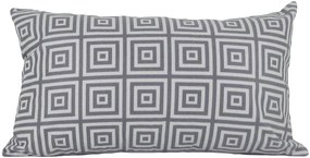 3 Capas Almofada Confort Veludo Cinza 30x50cm