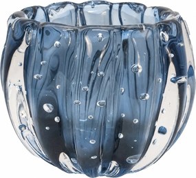 Cachepot Murano Liceu P - Nightly Blue Nightly Blue
