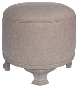 Puff Clássico Redondo Chic - Fendi Nouveau Kleiner