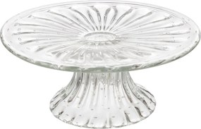 Prato p/ Bolo Murano Anna P Cristal Transparente