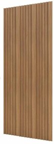 Painel Ripado Componível PA75 cor Freijó 134 cm x 250 cm Altura - 69835 Sun House
