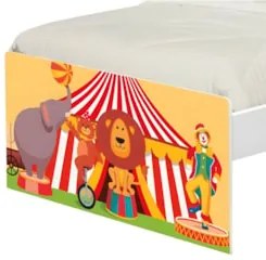 Cama Solteiro Infantil Para Colchão 188x88cm Circo K06 - Mpozenato