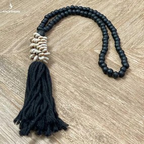 Colar de Madeira Boho