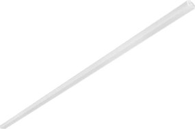 Perfil De Canto Aluminio Branco Para Fita Led 1M Fit15 45