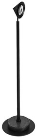 Luminaria De Mesa Led Dimerizavel Metal Preto 5W 3000K Facho