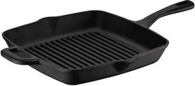 Bistequeira Tramontina Fargo Ferro Fundido Pre-Seasoned 27 cm 2,3 L Preta