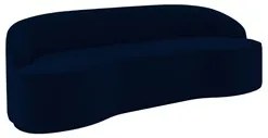 Sofá 3 Lugares para Sala de Estar Living 210cm Theo D06 Veludo Royal -