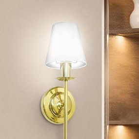 Arandela Cordoba 50X14X16,5Cm Metal Alumínio E Cúpula Tecido 01Xe27 G4... (PRETO)