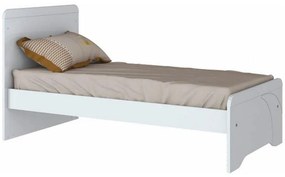 Berço 3 Em 1 Vira Mini Cama Mosquiteiro Rodinhas Em Mdf Pão de Mel