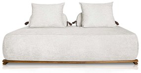 Sofá 2 Lugares Decoração Lazer Sala Ibiza SPZ 160cm Bouclé - ADJ Decor
