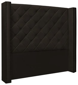 Cabeceira Vicenza Para Cama Box Casal 140 cm Corino - D'Rossi - Marrom