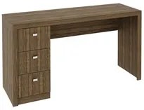 Mesa Para Computador 3 Gavetas ME4102 Nogal - Tecno Mobili