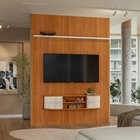 Home Suspenso New Monte Carlo Cinamomo/Off White - Madetec Móveis