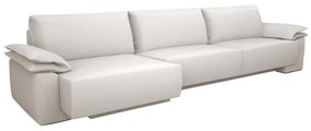 Sofá 3 Lugares Sala de Estar 270cm Zaya Linho Off White G05 - Gran Belo