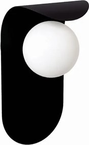 Arandela Wave 14X14X28Cm Aluminio E Globo Ø10Cm Rosca 01Xg9 - Qimporta... (CHAMPANHE)