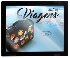 Quadro e Cofre Viagens C03 - D'Rossi