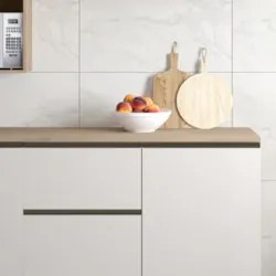 Tampo Para Balcão de Cozinha 120cm MDP Grace Carvalho Oak Z44 - Mpozen