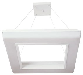 Pendente Vivaz 34X34Cm Led 24,4W Bivolt / Base Vazada | Usina 19022/34 (GF-M Grafite Metálico, 3000k)