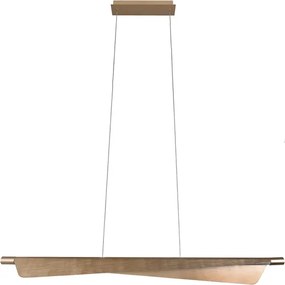 Pendente Led Metal 24W 1560Lm 3000K Tissu - DOURADO