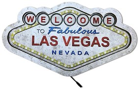 Luminaria Decorativa de Parede "Welcome Las Vegas" - D'Rossi