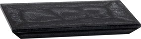 Bandeja Slim Resina 200X120mm Chumbo