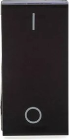 Interruptor Bipolar Simples Preto 10A Pial Plus+