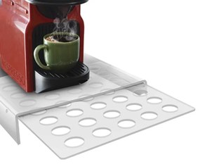 Porta Capsula de Café Nespresso Gaveta Acrílico- D'Rossi