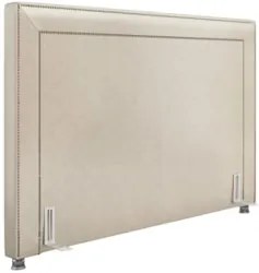 Cabeceira Cama Box Casal King 195cm Mali Z37 Sintético Branco - Mpozen
