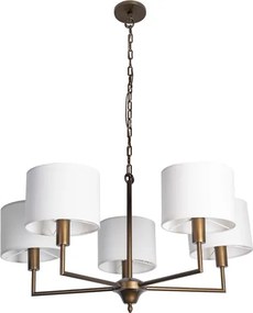 Lustre Aco Aluminio Ouro Novo Vicenza