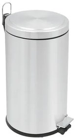 Lixeira Inox com Pedal 20 L Brasil Plus Tampa com Amortecedor Tramontina 94538520