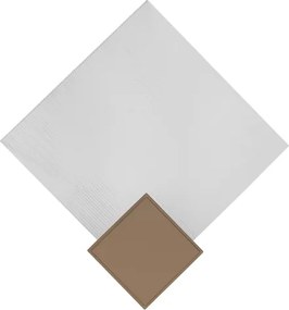 Arandela Led Macadâmia Fosco 1,8w 180lm 3000k Almenara