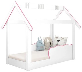 Cama Mini Casinha Montessoriana Infantil Rosa