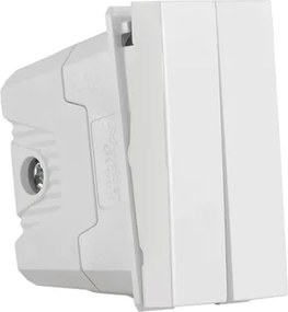 Interruptor Paralelo Módulo Duplo Branco 10a Orion Class